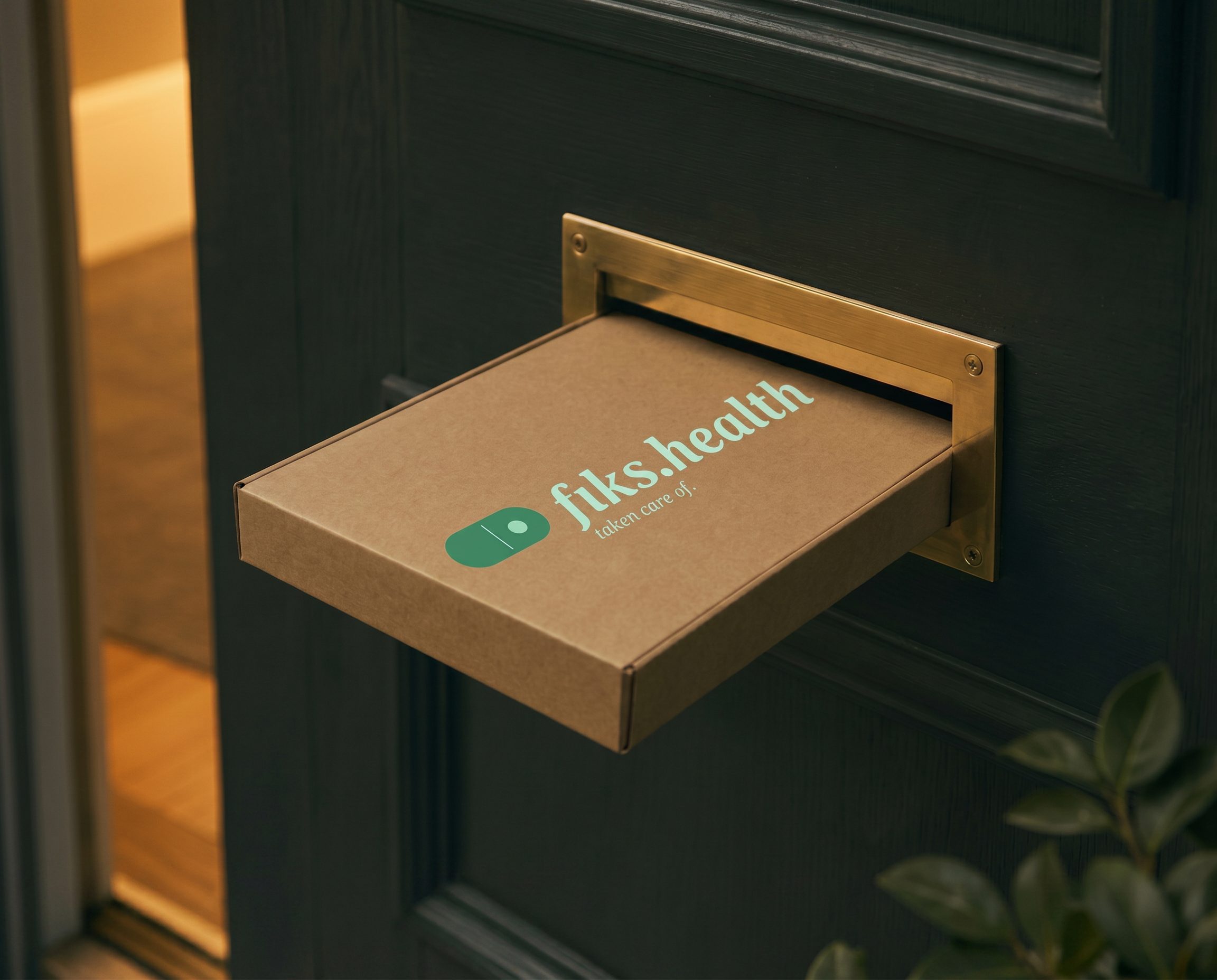 It arrives through your letterbox