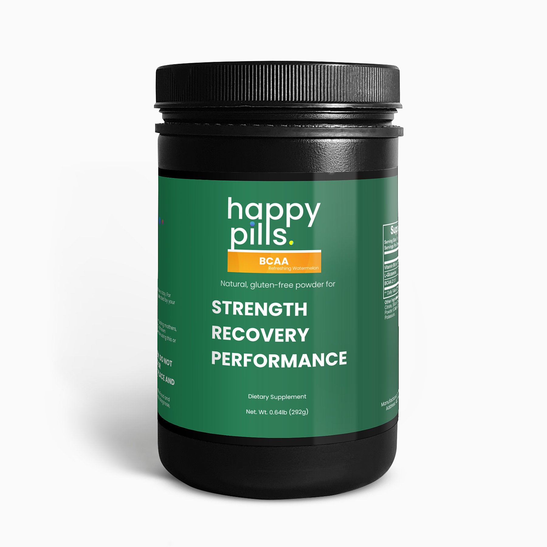 BCAA Powder (Strength, Recovery, Performance) - Happy Pills