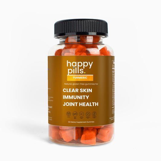 Turmeric Gummies (Skin, Immunity, Joint Health) - Happy Pills