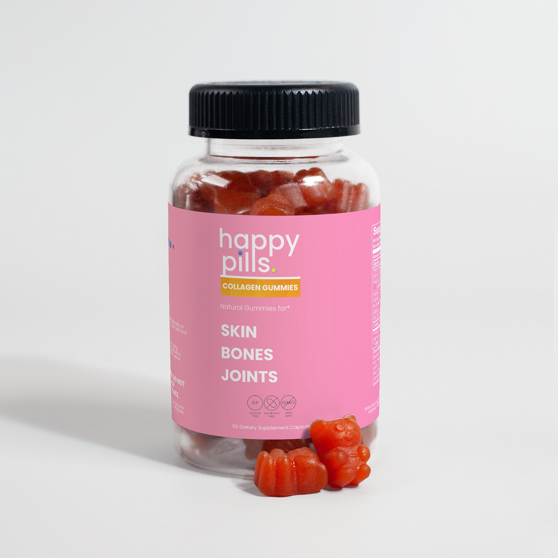 Collagen Gummies (Skin, Bones, Joint Health) - Happy Pills